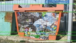 В Труновском округе установили 13 новых мусорных контейнеров