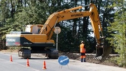 Ремонт дороги, ведущей к детскому саду, завершили в селе Труновском