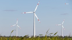 Ветроэлектростанцию в Труновском округе запустят в 2024 году