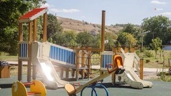 Детскую музыкальную площадку открыли в селе Труновского округа