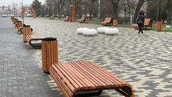 На Ставрополье завершили реконструкцию одного из городских скверов