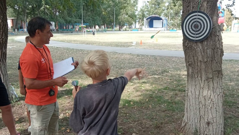 Спортивный фестиваль для всей семьи провели в селе Донское