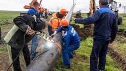 Более 3,5 километра труб проложили от очистных сооружений в Новоалександровске