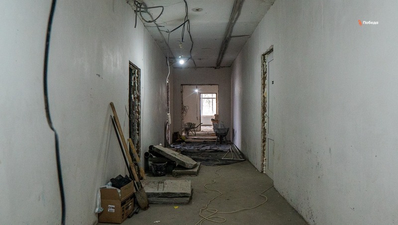 Сельскую школу капитально ремонтируют на Ставрополье по регпрограмме