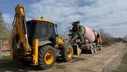 Ремонт дорог продолжается в сёлах Труновского округа