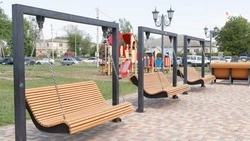 Благоустройство центральной улицы завершили в селе Донском 