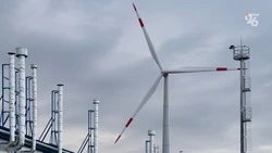 Строительство ветроэлектростанции продолжается в Труновском округе 