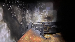 Из горящего дома в Грачёвском округе спасли мужчину