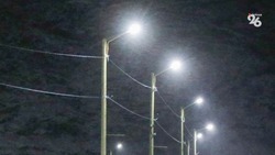 Новые светильники установили на четырёх улицах ставропольского села