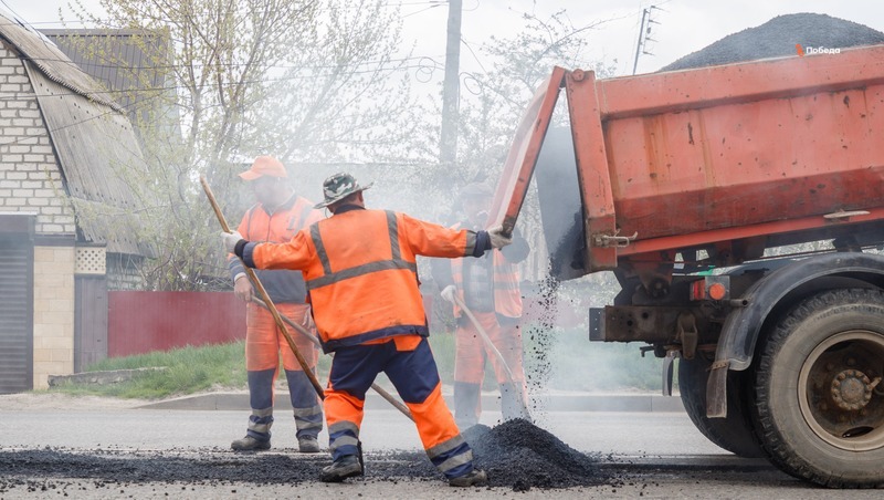 Участок дороги отремонтировали в ставропольском посёлке по краевой программе 