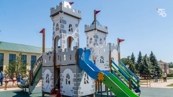 Благоустройство сквера и детской площадки в селе на Ставрополье завершат до конца года
