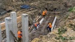 Мост в Труновском округе отремонтировали на 25%