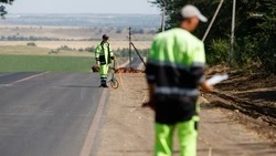 На 60% выполнили ремонт участка трассы Сенгилеевское — Новотроицкая