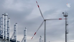 Строительство ветроэлектростанции продолжается в Труновском округе 