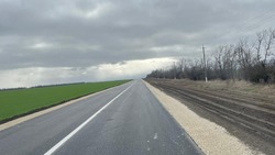 Ещё три участка дороги отремонтировали в Труновском округе по нацпроекту
