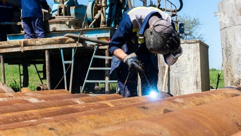 Капремонт водовода проводят в Красногвардейском округе