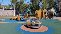 Новые зоны отдыха обустроили в Труновском округе Ставрополья по нацпроекту