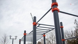 Тренажёры установили в парке посёлка Труновского округа